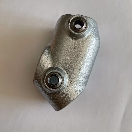 Factory Supply Structural Pipe Fitting Rail Support Clamp Galvanised Handrail Fittings